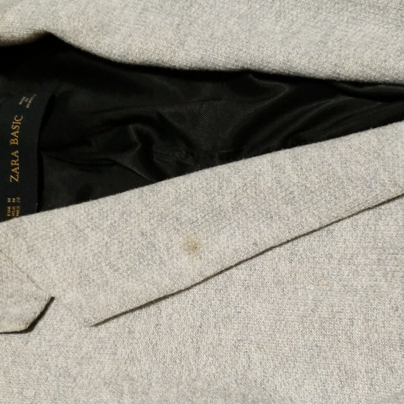Zara Light Grey Blazer - Picture 4 of 8